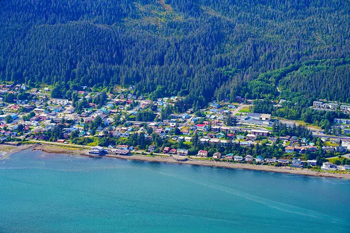 ak-hoas aerial view of Alaska