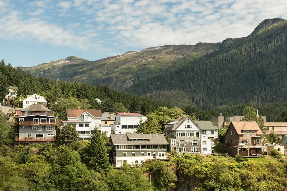residential area in alaska