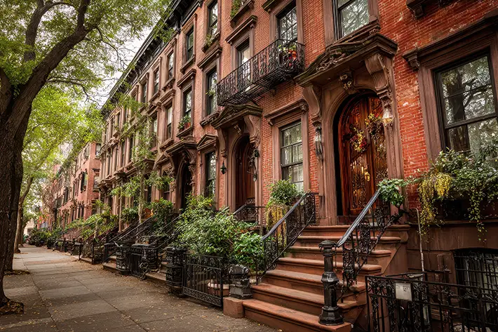 new york brownstone home